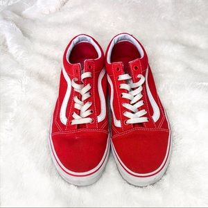 Red Classic Vans